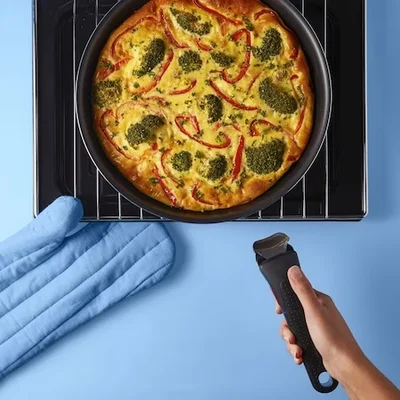 Комплект тенджери Tefal Ingenio Easy Cook & Clean L1539243, 3 части, алуминий, съвместими с фурна и различни котлони