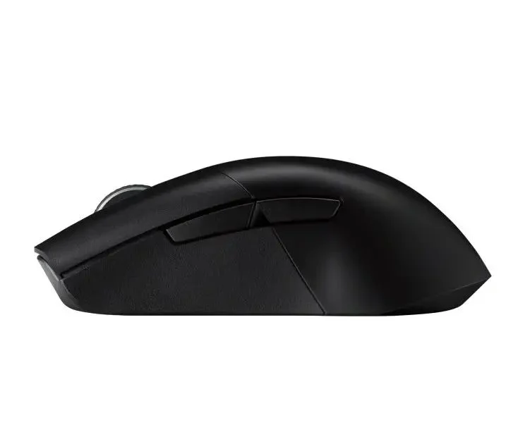 Asus ROG Keris Wireless AimPoint Gaming Mouse, Tri-mode connectivity (2.4GHz RF, Bluetooth, Wired), 36000 DPI sensor, 5 programmable buttons, ROG SpeedNova, Replaceable switches, Paracord cable, Black