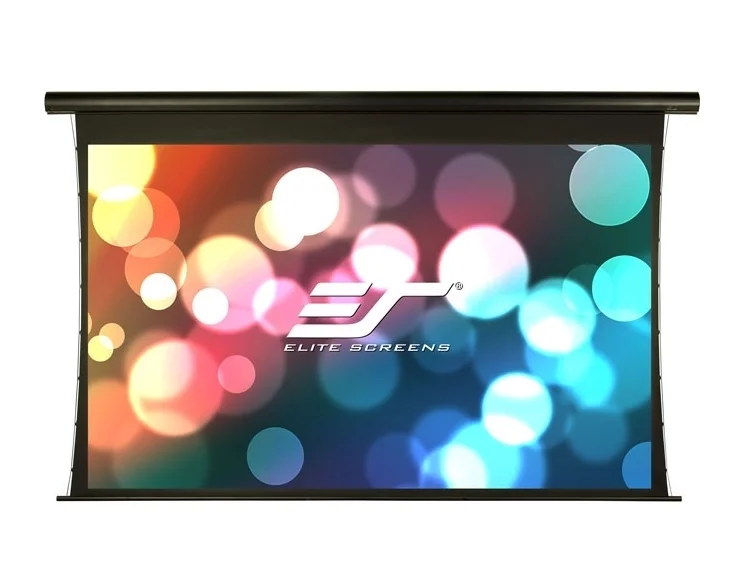 Elite Screen SKT110UHW-E12 Saker Tension, 110" (16:9), 243.8 x 137.2 cm, Black
