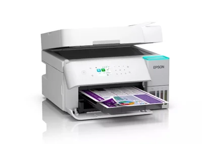 Мастилоструйно мултифункционално устройство Epson EcoTank L6376 бял