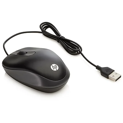 Мишка HP USB Travel Black/Grey 1000 dpi