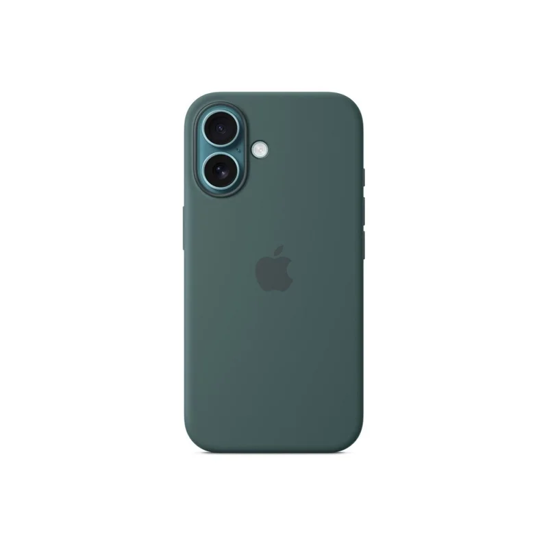 Apple iPhone 16 Silicone Case with MagSafe - Lake Green (Seasonal)