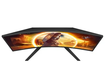 AOC CQ32G4VE, 31.5" Curved 1500R, Fast VA WLED, 2560x1440@180 Hz, 1ms GtG, 0.5ms MPRT, 300 cd/m2, 3500:1, 80M:1 DCR, Adaptive Sync, Flicker Free, Low Blue Light, Tilt, 2xHDMI, DP