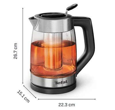 Tefal BJ760DE0 Tmk Element 1.7L Glass Digital