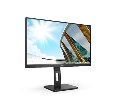 AOC 24P2QM, 23.8" VA WLED, 1920x1080@75Hz, 4ms GtG, 300cd m/2, 3000:1, 50M:1 DCR, Adaptive Sync, Low Blue Light, FlickerFree, 2Wx2, Tilt, Height Adjust, Pivot, Swivel, D-SUB, DVI, HDMI, DP, USB hub