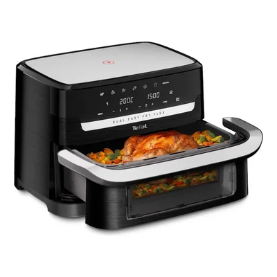 Готварски уред Tefal – EY9278E0 Flex Easy Fry Infrared, 9.0 л, 2700 W, черен