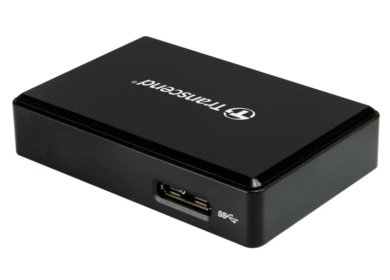 Четец за карти Transcend All-in-1 UHS-II, USB 3.1 Gen 1, черен