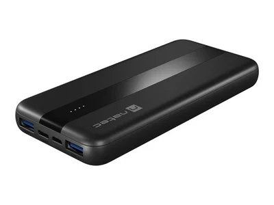 Външна батерия NATEC Trevi Slim Q V2 10000mAh, 2x USB-A 18W, 1x USB-C 20W, с USB-C кабел