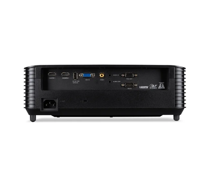 Acer Projector X1328AF, DLP, WXGA (1280x800), 5000 ANSI Lumens, 20 000:1, 1.1x, 3D ready, VGA, HDMI 1.4x2, USB (Type A), RCA, RS232, Audio in/out, Auto Keystone, Auto Focus, Speaker 3W, 2.8kg, 2Y, Black