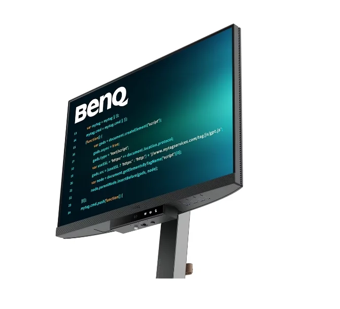BenQ RD240Q, 24.1", 2560x1600 WQXGA, Programming Monitor, 16:10, 1.07 billions col., HDR10, 1000:1, 20M:1 DCR, 300 cd/m2, HDMI 2.0, DP 1.4, USB-C (90W), Flicker-free, B.I. Gen2, Low Blue Light+, Night Hours Prot., Sp.2W, Height Adj.,Tilt,Swiv, Pivot
