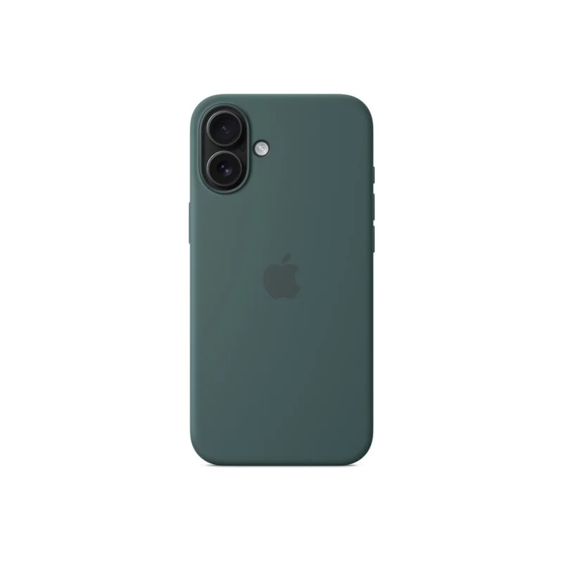 Apple iPhone 16 Plus Silicone Case with MagSafe - Lake Green (Seasonal)