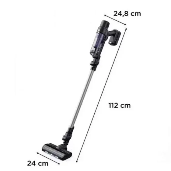 Прахосмукачка Rowenta X-Pert 7.60 RH6A35WO безкабелна, 140W, 18V, 0.44L, лилава