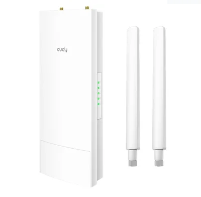 Cudy AP1200 Outdoor WiFi Outdoor Access Point AC1200 867Mbps at 5GHz + 300Mbps at 2.4GHz, 1 x 100Mbps RJ45, 24V passive PoE, IP65 Waterproof, lightning protection, passive PoE adapter included