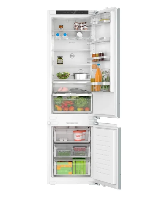 Bosch KIN96ADC0 SER6, BI fridge-freezer XL, NoFrost freezer, C, 193,5cm, 290l(215+75), 34dB(B), IC, VitaFresh XXL 0°, EcoAirflow, bottle shelf, Door Open Alarm, SoftClose flat hinge