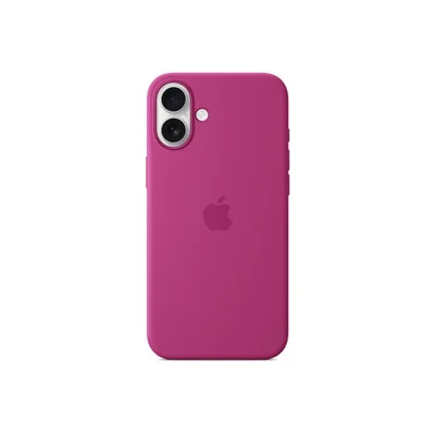 Apple iPhone 16 Plus Silicone Case with MagSafe - Fuchsia (Seasonal)