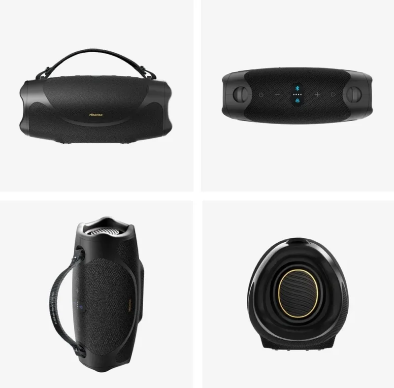 Hisense, FlexBoom, Party speaker 2.0 Ch., 80W, BT, 20h play,IP67 Water and Dust Proof,Ambient Light,Black