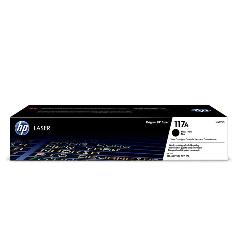 Тонер касета HP 117A Black W2070A