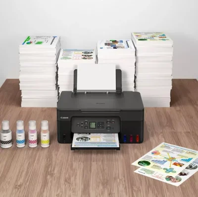 Мастилноструйно многофункционално устройство Canon PIXMA G3470, Черен