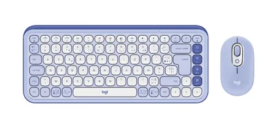 LOGITECH POP ICON COMBO - LILAC - US INT'L - BT  - INTNL-973