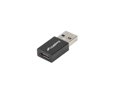 USB адаптер Lanberg USB-C 3.1 към USB-A черен