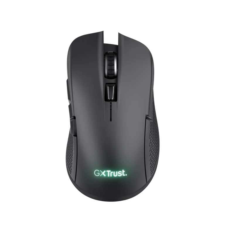 Геймърска мишка TRUST GXT 923 Ybar Wireless RGB, 7200 DPI, 6 бутона, оптичен сензор, черен