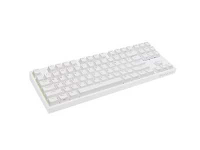 Геймърска клавиатура Genesis Thor 404 TKL White RGB Kailh Box Brown US Layout