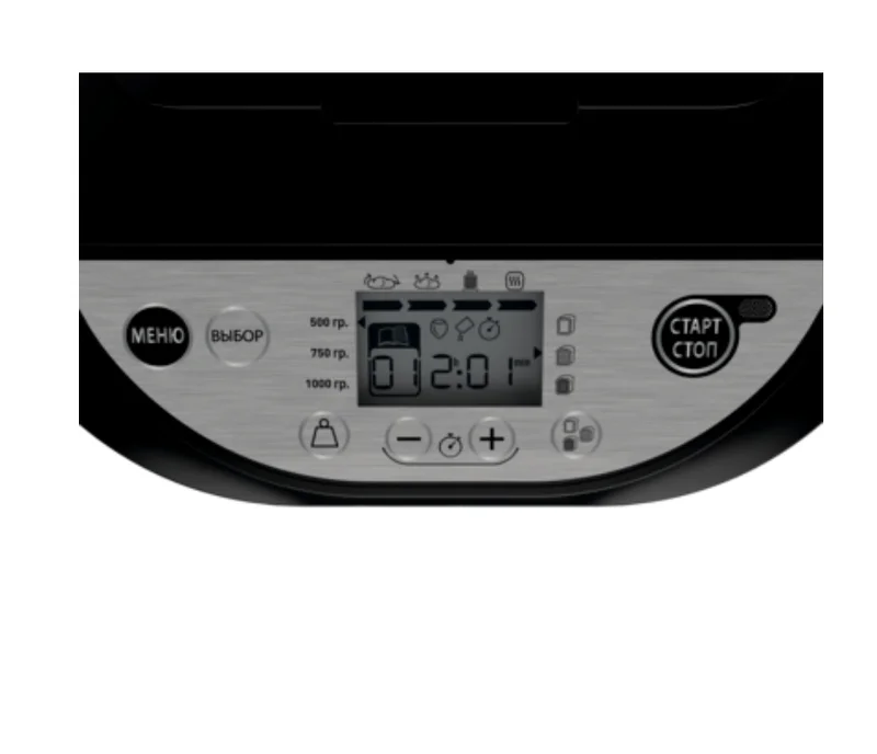 Tefal PF251835, Pain & Tresors  1KG NR/MET, 22 automatic programs, 610-700 W, black