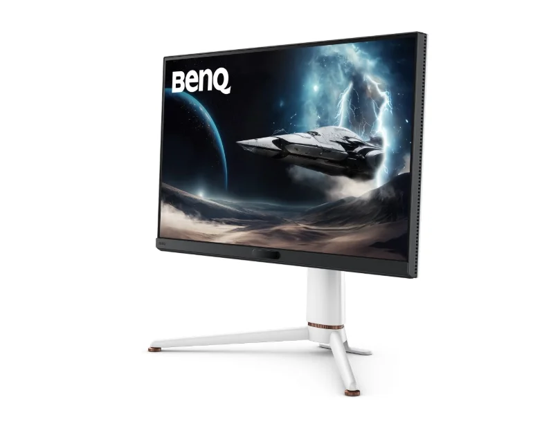 BenQ MOBIUZ EX271Q 27", IPS, 180Hz, 1ms, 2560x1440 2K QHD, HDR400, Gaming Monitor, Color Vibrance, Light Tuner, FreeSync Premium, KVM, Console Mode, B.I.+, LBL, 400 nits, 1000:1, HDMI, DP, USB C wDP alt. 65W PD, Speaker 2.5W x2,  6kg. WHITE