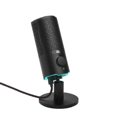 JBL QUANTUM Stream - Dual pattern premium USB microphone for streaming, recording and gaming