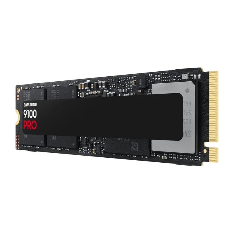 SSD диск Samsung 9100 PRO 8TB M.2 PCIe Gen 5.0 x2 NVMe до 14800 MB/s четене, 13400 MB/s запис