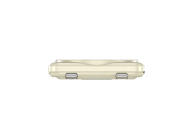 Verbatim Charge 'n' Go 2C Power Bank Magnetic Wireless 5000mAh with 2 USB-C Cables & Stand Gold