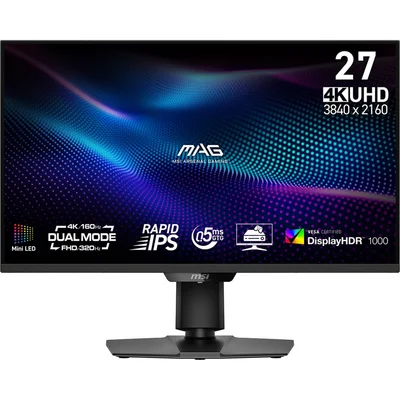 Монитор MSI MAG 274UPDF E16M 27" 4K UHD Rapid IPS Mini-LED 160Hz