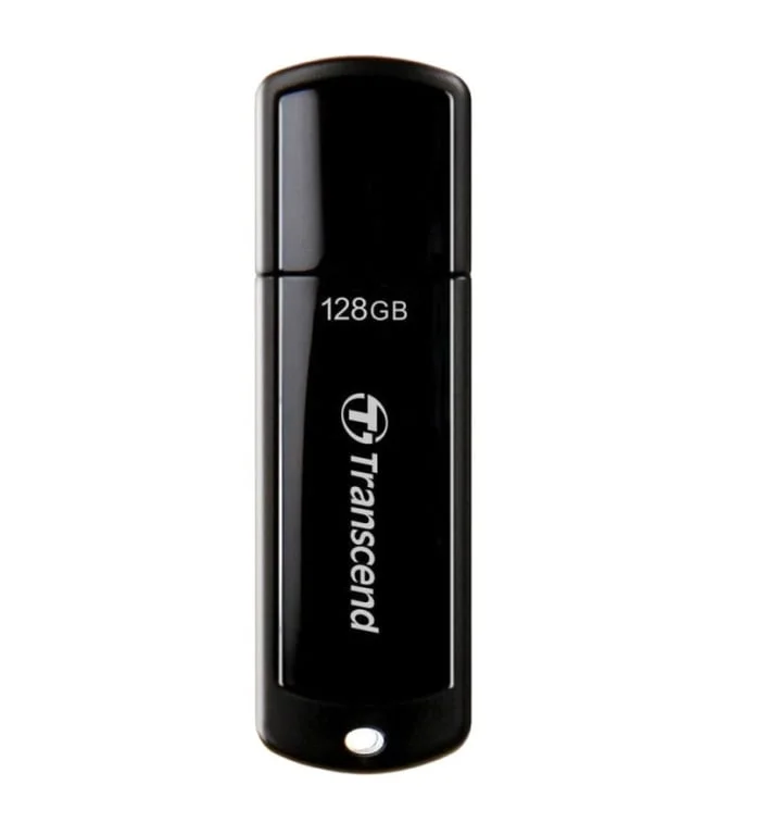USB флашка Transcend 128GB USB 3.1 Classic Черна