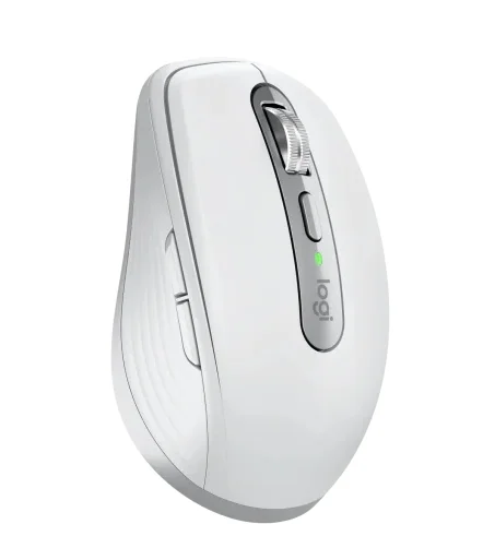 Мишка Logitech – MX Anywhere 3S for Mac, безжична, Pale Grey