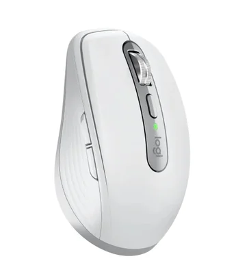 Мишка Logitech – MX Anywhere 3S for Mac, безжична, Pale Grey