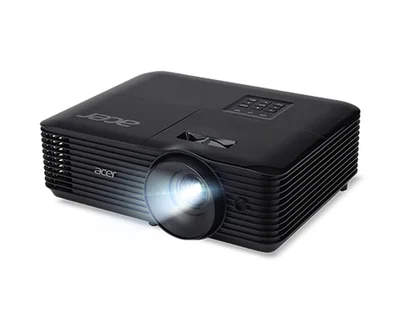 Мултимедиен проектор Acer X1328Wi DLP, WXGA (1280x800), 4500 ANSI лумена, 20000:1, 220W, 3D Ready, HDMI, VGA, черен
