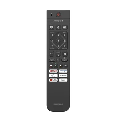 Philips 55OLED801/12, 55" 4K UHD OLED, 3840x2160, 120Hz VRR, DVB-T/T2/C/S/S2, 3 sided Ambilight, HDR10+, Titan OS, Dolby Vision, Atmos, DTS:X, P5 Perfect Picture /Al, AirPlay, BT 5.2, 4*HDMI, 2* USB, 802.11ac, 20W RMS