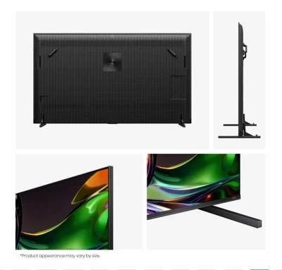 Hisense 100" UR8S, 4K Ultra HD 3840x2160, RGB Mini Led , DLED, Quantum Dot, 180Hz, IPS, HDR 10+, HLG, Dolby Vision IQ, Dolby Atmos, Smart TV,Light Sensor,WiFi 6eGHz, WiFi Direct, BT,2x10 W + 20 W + 2x5 W, Anyview Cast, 4xHDMI, 2xUSB, LAN, CI+, DVB-T2/C/S