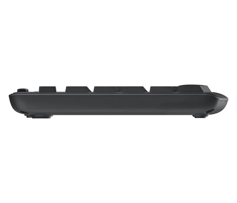Комплект клавиатура и мишка Logitech MK295 Silent Wireless, Graphite, безжичен, US International