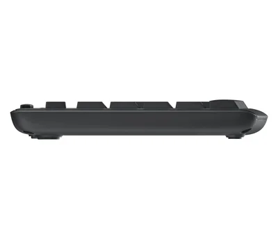 Комплект клавиатура и мишка Logitech MK295 Silent Wireless, Graphite, безжичен, US International