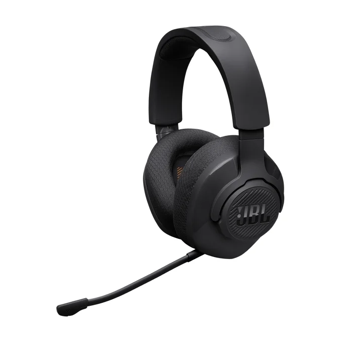 Геймърски слушалки JBL Quantum 360 BLK безжични, over-ear, с пространствен звук и подвижен микрофон, черни