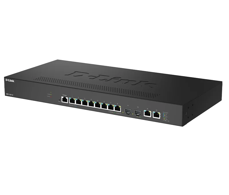 D-Link 8-Port 2.5Gbps + 2-Port 10Gbps + 2-Port 10G SFP+ Smart Managed Switch