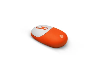 PackardBell The Dot Combo, PBA 600, BT Keyboard and mouse, Ergonomic Slim Design, Quiet Keys, US layout, Orange