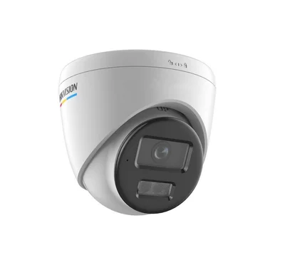 HikVision 2 MP ColorVu Fixed Turret Network Camera with Smart Hybrid Light, 2.8 mm/F1.0, IR LED up to 30m, DWDR, 3D DNR, H.265+, IP67, Built-in microphone, 12Vdc/PoE 6.5W