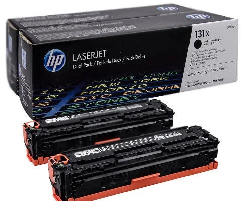 Тонер касета HP 131X High Yield Black, 2 бр., за LaserJet Pro 200 M251/M276