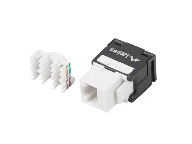 Lanberg keystone module toolless RJ45 180° UTP CAT.6a
