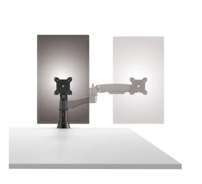 BenQ Arm, Monitor Arm for desk mount AS10, Compatible with 21.5/ 24 / 27” monitors, for ALL GL/GW/BL/PD/EW/SW models with VESA mounting possibility 100mm or 75mm, from 2.5 kg to 8 kg, 315mm height adjustment