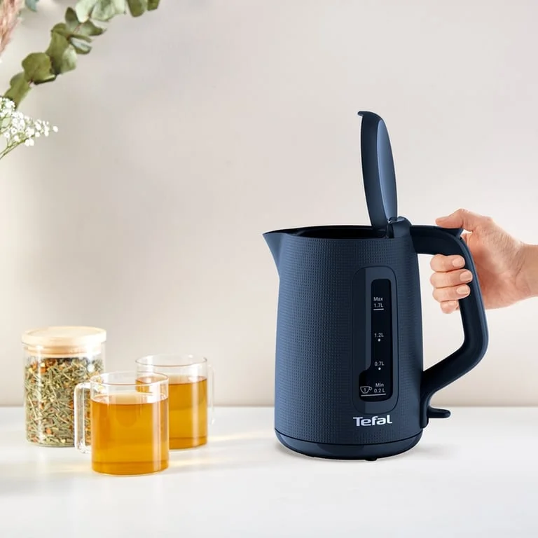 Електрическа кана Tefal KO2M0410 Morning Wanted, 1.7 l, 2400 W, синя