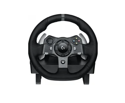 Logitech G920 Driving Force Racing Wheel - Black, Astro A10, PS5/PS4 - White