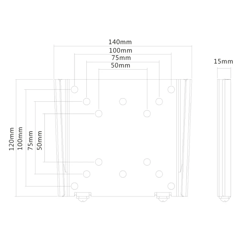 Neomounts Flat Screen Wall Mount (fixed, ultrathin)